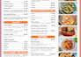 design or redesign restaurant food menu and digital menu